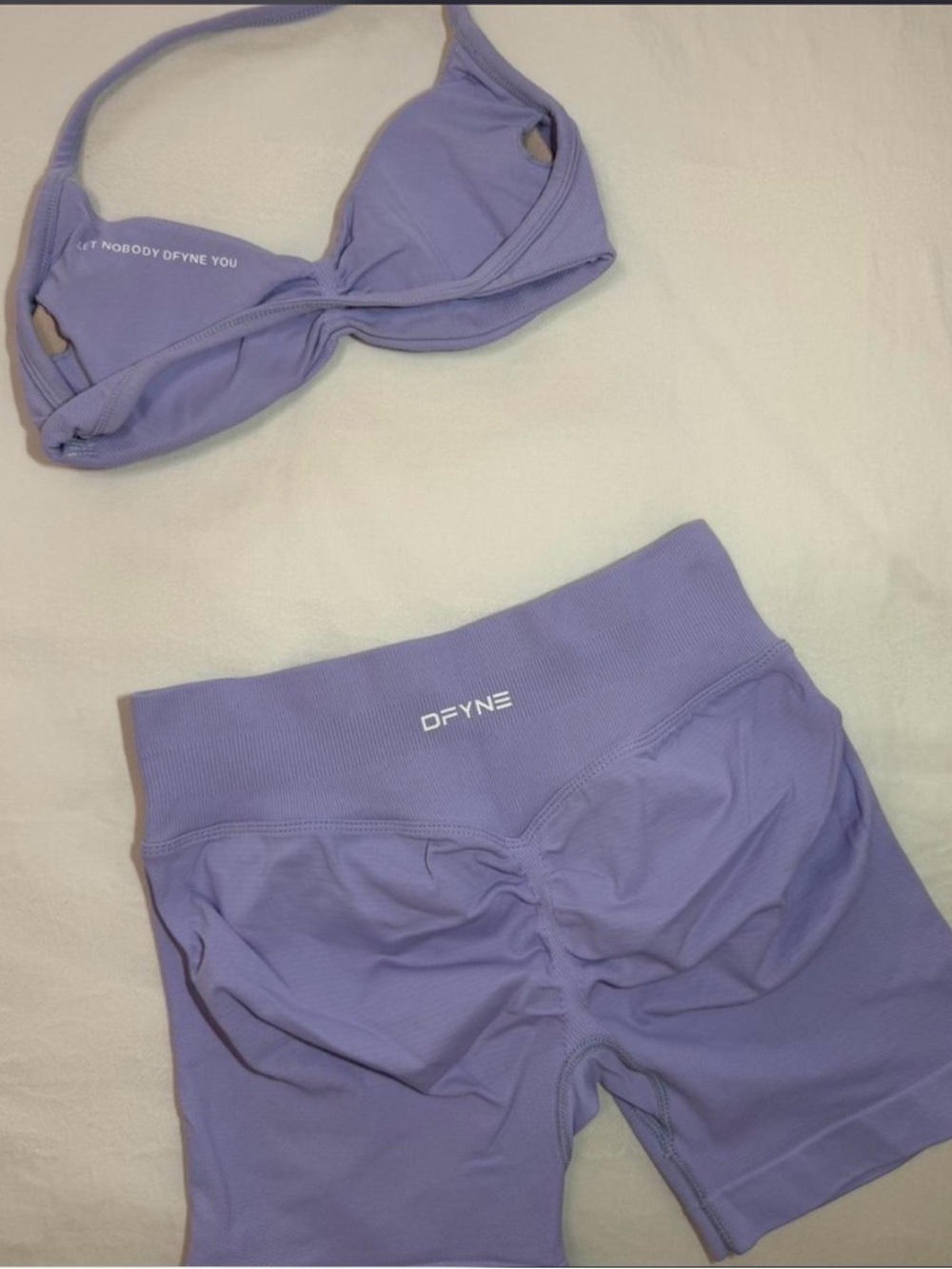 DFYNE Lavender Impact set, top size XS and bottoms size S - Picture 3 of 3